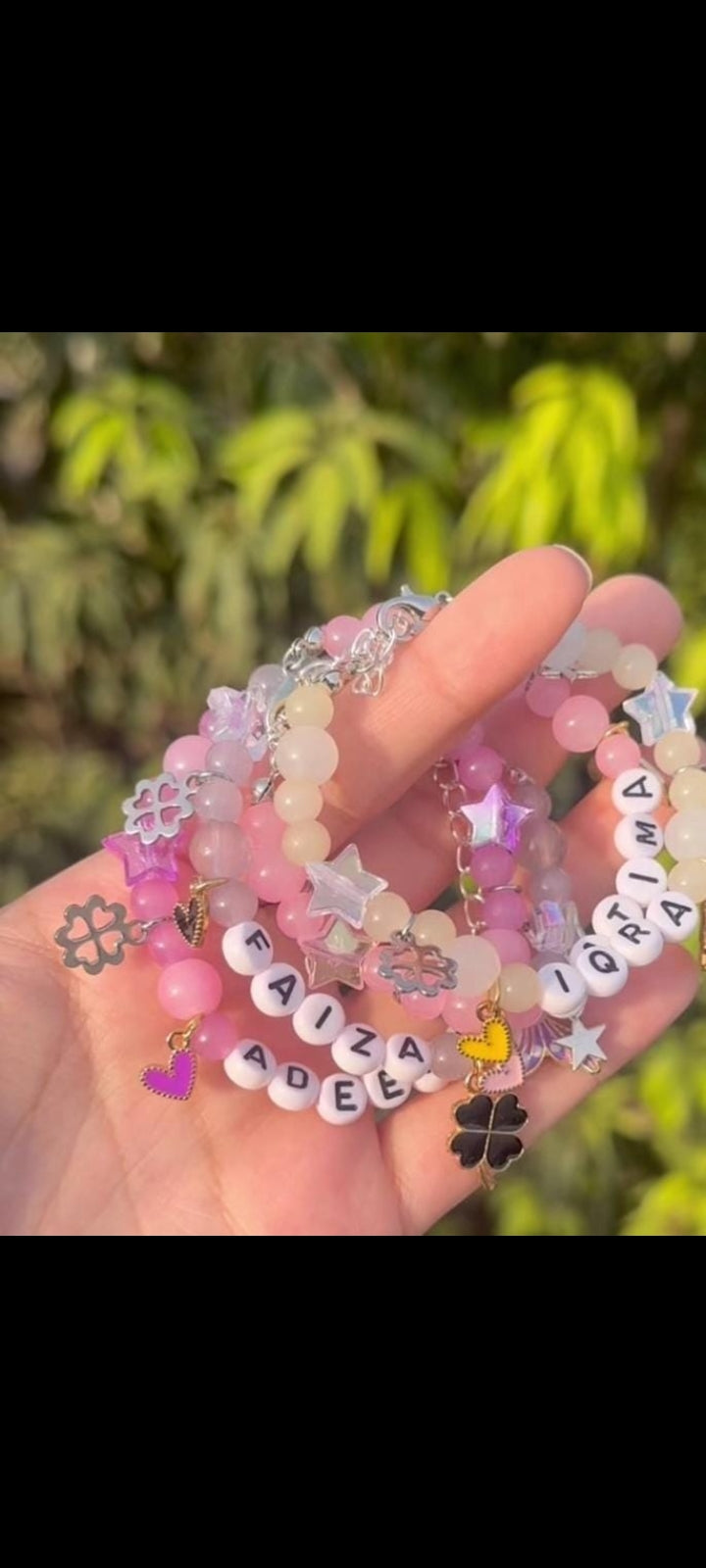 CUSTOMISE BRACELET FOR GIRLS